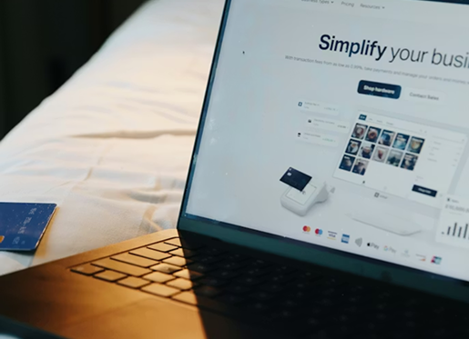 Online webstore example